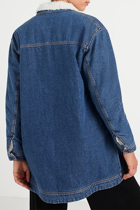 I.CODE AUTHENTIC SHERPA-LINED DENIM PARKA AUTHENTIC 3