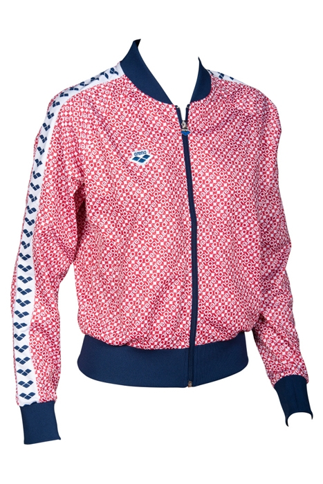 W RELAX IV TEAM JACKET DIAMONDS WHITE RED NAVY 8