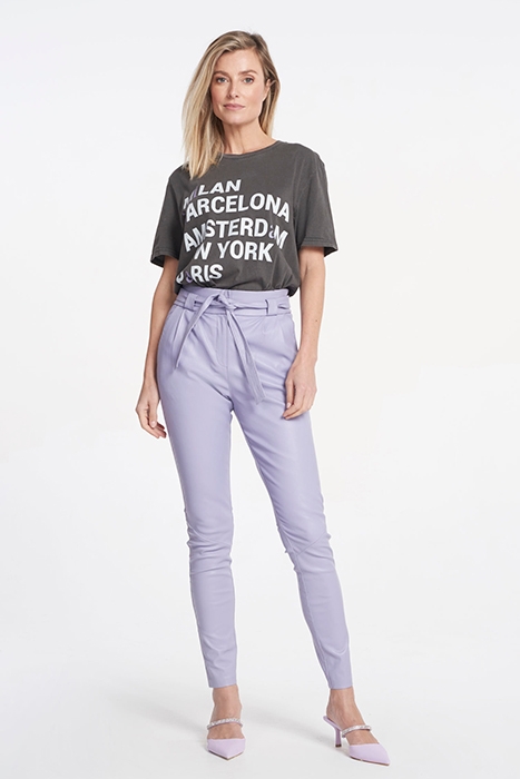 PAULA STRETCH LEATHER SWEET LAVENDER 2