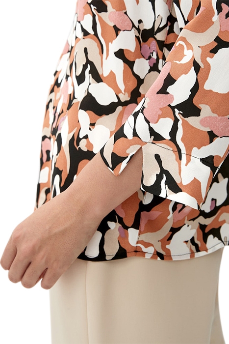 BLOUSES 3/4 SLEEVE GREY/BLACK 5