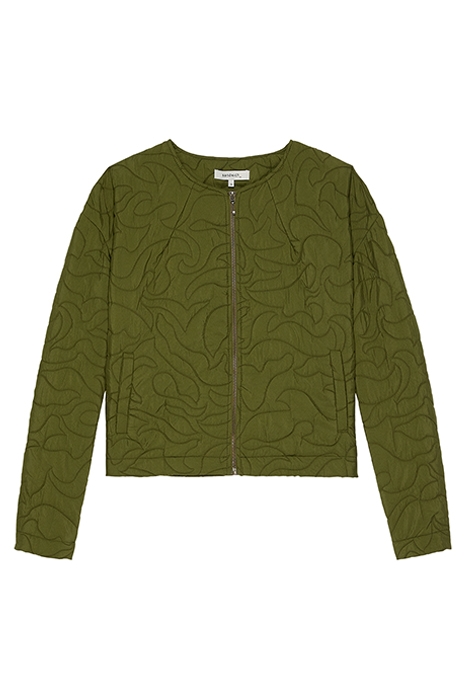 PADDED COAT AVOCADO 4