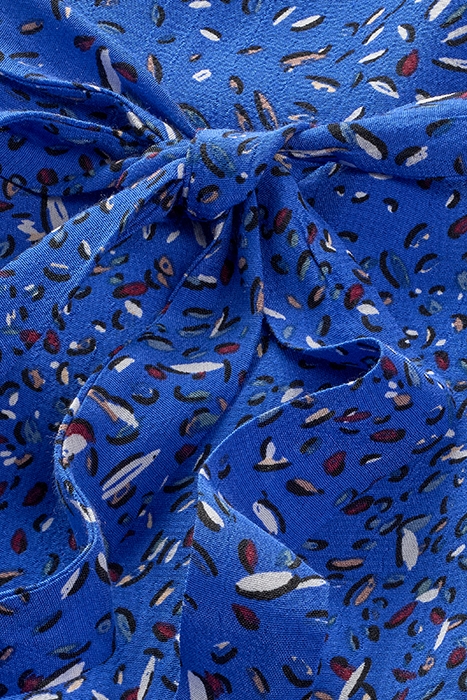 LONG DRESS WITH PRINT AND BELT SURF THE WEB 3