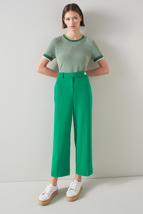 BIBI WIDE-LEG & FLARED JEANS GREEN 3