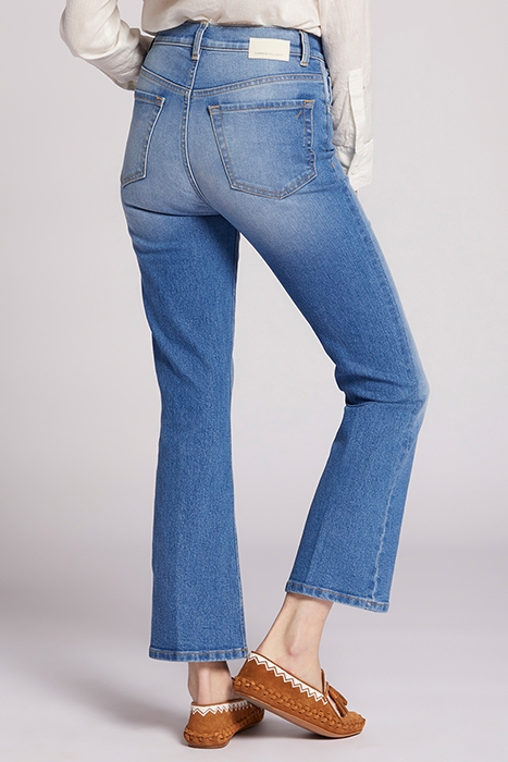 THE BOULEVARD MID RISE CROP BOOTCUT MISTY 2