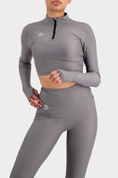 CONVERT ZIPPED LONGSLEEVE GREY 1