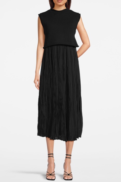 LAZE SLEEVELESS DRES BLACK 1