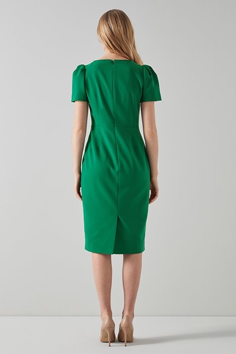 REBECCA MIDI DRESS GREEN 2