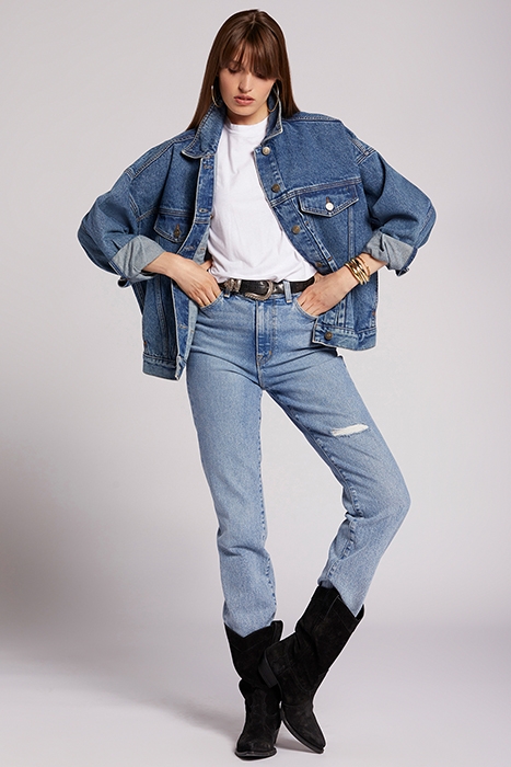 THE SOULMATE HIGH RISE SLIM STRAIGHT CAMINO 3