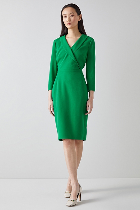 EFFIE MIDI DRESS GREEN 2