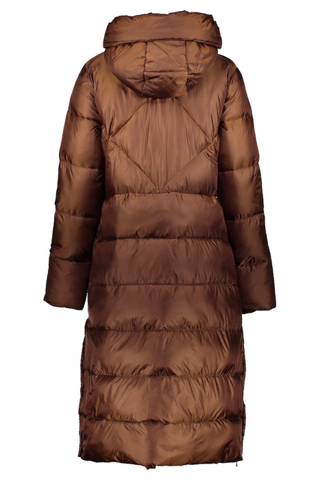 JACKET LONG QUILTED ECO-AWARE COGNAC 2