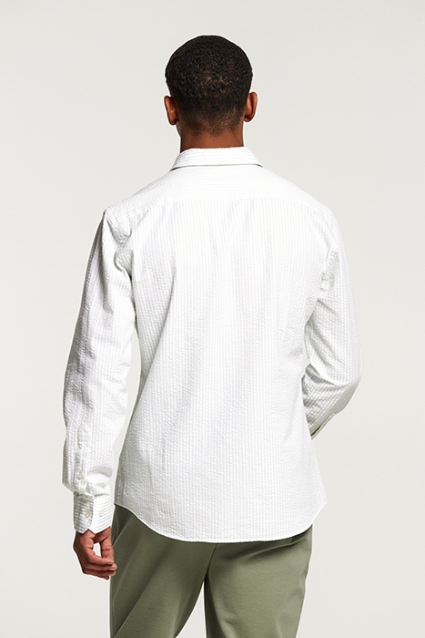 SHAWN SEERSUCKER SHIRT SEA FOAM GREEN 2