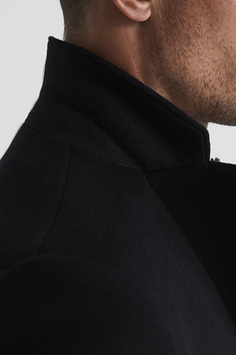 GABLE SINGLE BREASTED COAT BLACK 6