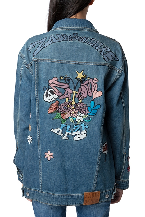 KIOME DENIM ECO BUTTERFLY LIGHT BLUE 2