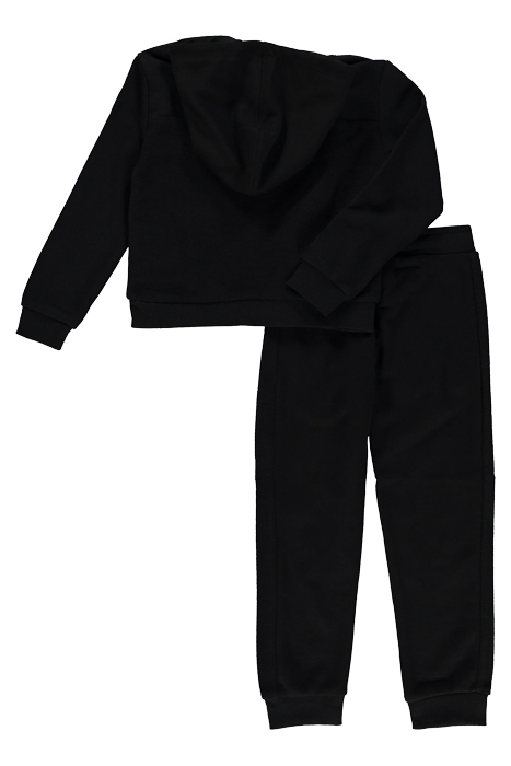 GIRL TRACKSUIT HOODIE A-AFG801W22 BLACK 2