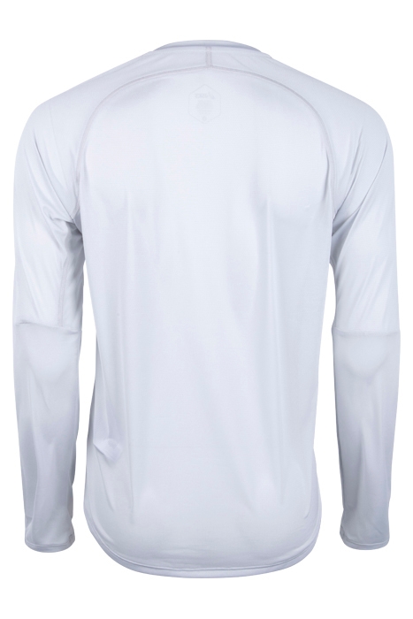 MEN CJ-LINE LIGHT LONG SLEEVE TOP GLACIER GREY/ELECTRIC RED 2