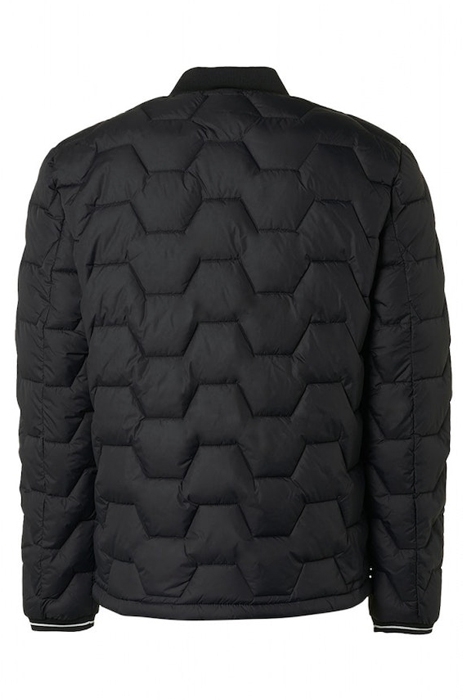 JACKET SHORT FIT PADDED BLACK 5