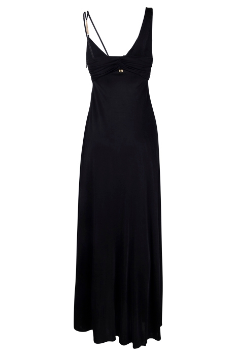 EMILIA LONG DRESS JET BLACK 2