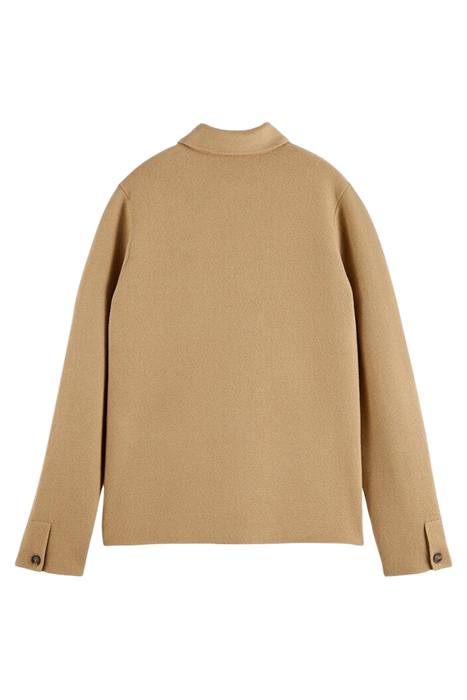 KNITTED BLAZER CARDIGAN SAND 2