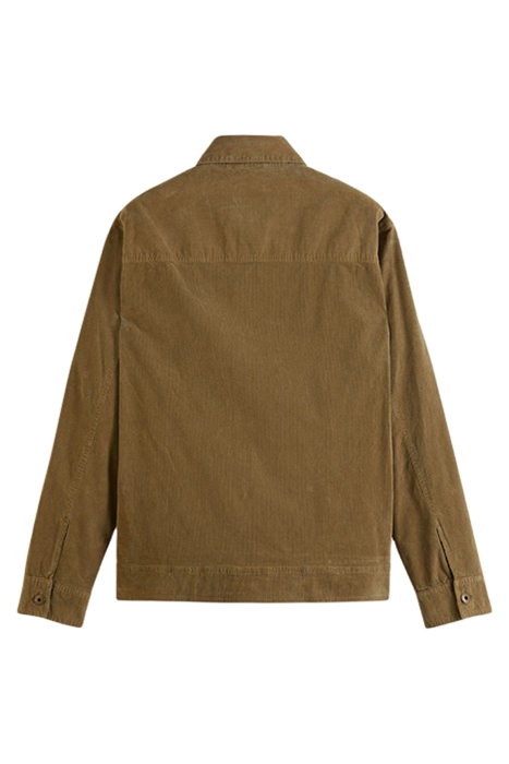 FINE CORDUROY OVERSHIRT KHAKI 2