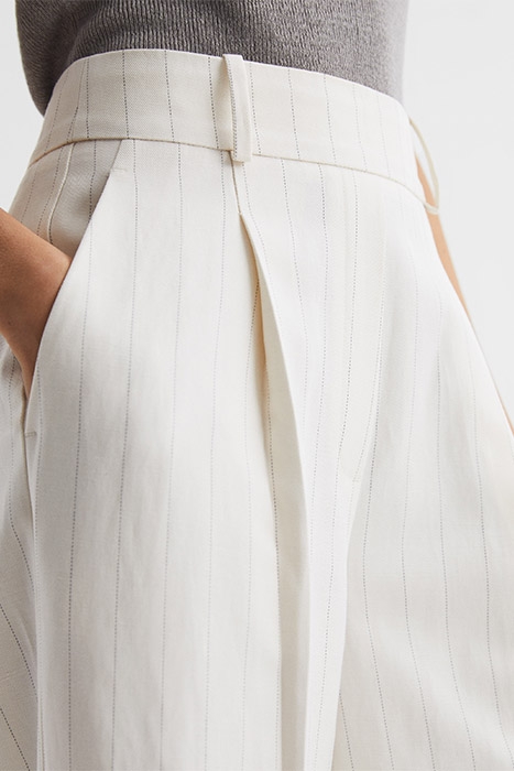 ARLETH WIDE-LEG & FLARED PANTS WHITE 5