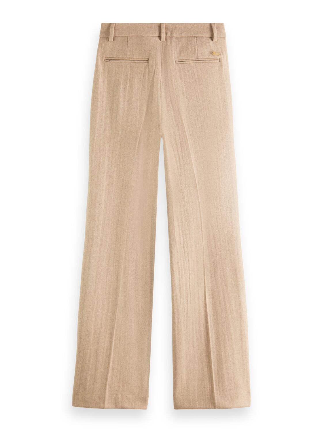 EDIE - HIGH RISE WIDE-LEG TROUSERS IN STRUCTURED QUALITY POR 2