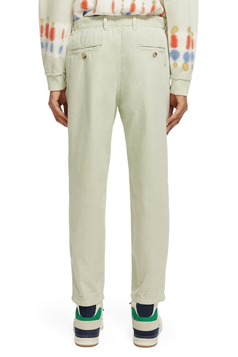 THE DRIFT- GARMENT-DYED COTTON LINEN JOGGER MINT 4