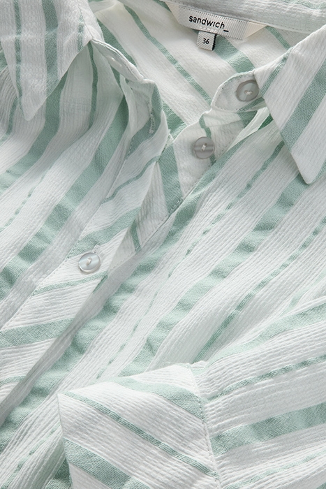 LONG STRIPED BLOUSE ICE MELT 6