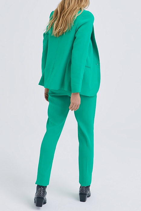 GREEN HIGH-WAIST STRAIGHT TROUSERS 3
