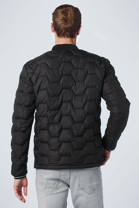 JACKET SHORT FIT PADDED BLACK 2