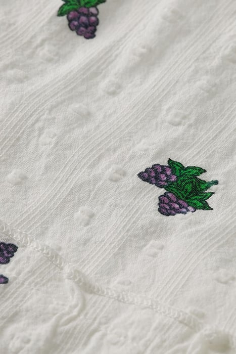 ALL-OVER PRINTED GRAPE MAXI SKIRT MINI GRAPE 3