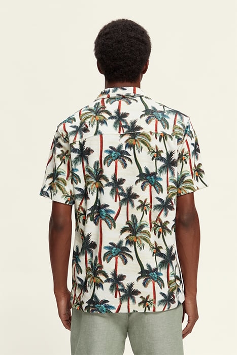ALLOVER PRINTED TERRY SHIRT PALMTREES 4