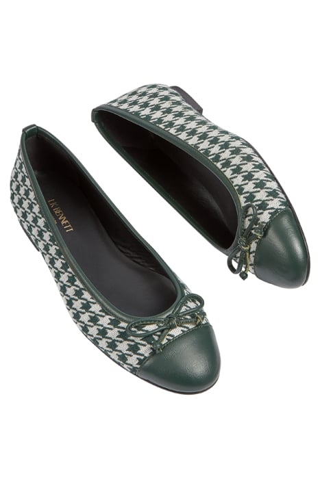 KARA BALLERINA SHOES GREEN 3