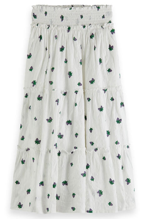 ALL-OVER PRINTED GRAPE MAXI SKIRT MINI GRAPE 1