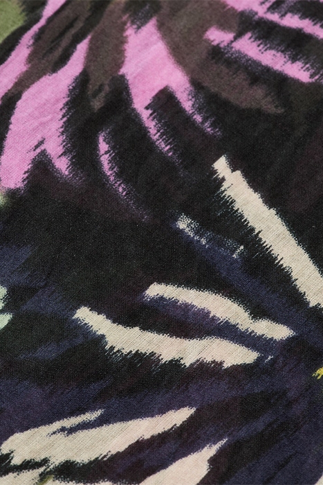 PRINTED REGULAR FIT SHIRT ASTER BLACK 3