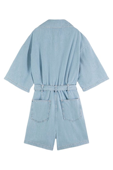 WORKED OUT DENIM JUMPSUIT - FREE THINKER 2