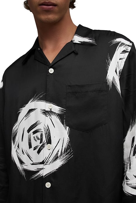 ROSE GALAXY LS SHIRT JET BLACK 6
