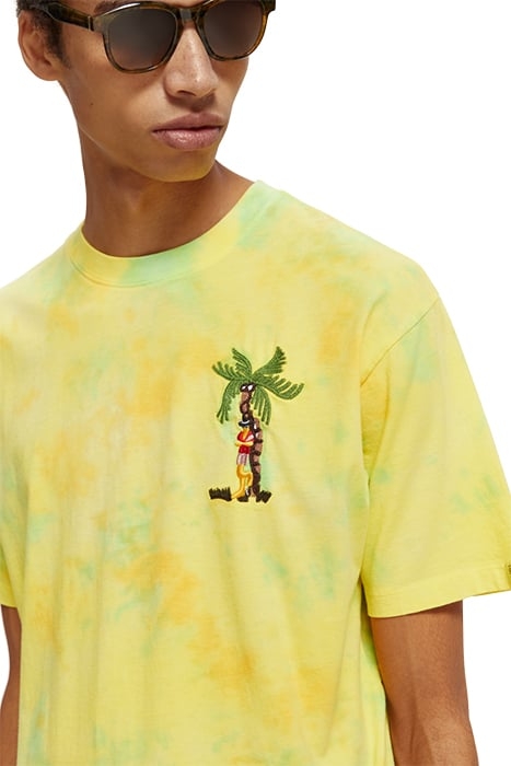 TIE-DYE TEE YELLOW TIE DYE 6