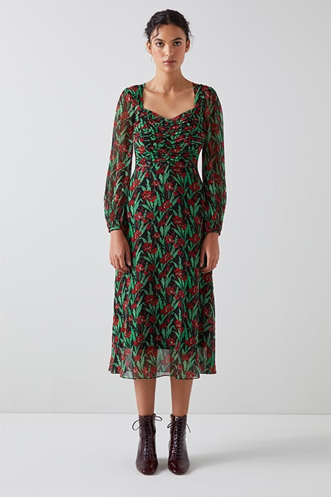 MERTYL MIDI DRESS MULTICOLOR 1