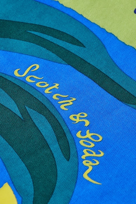 FLOWER ARTWORK RELAXED-FIT T-SHIRT WHITE 6