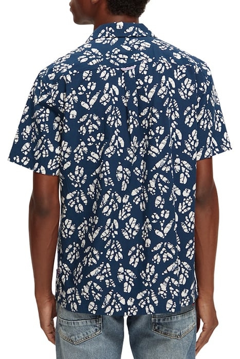 ALLOVER PRINTED SHORT-SLEEVED CAMP SHIRT COMBO D 3