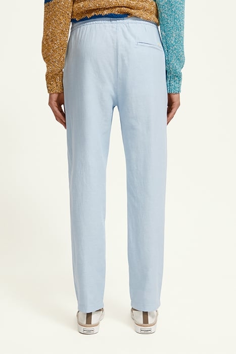 WARREN COTTON/LINEN TWILL JOGGER SKY 3