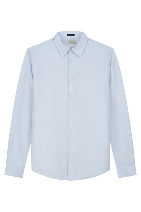 BASIC SHIRT LINEN LT. BLUE 3