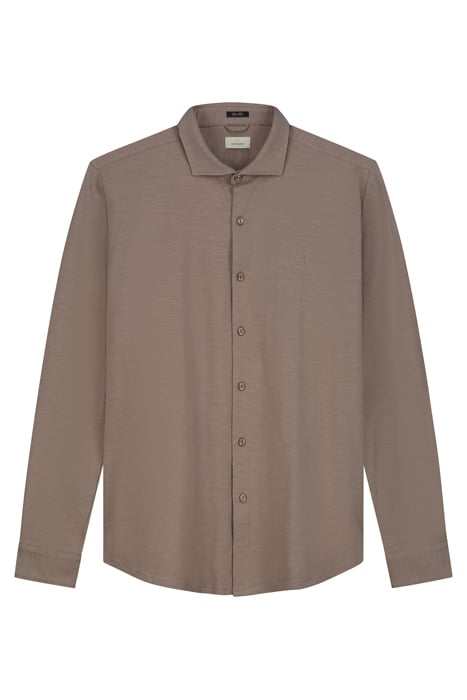 SHIRT FINE SLUB JERSEY TIMBER WOLF 3