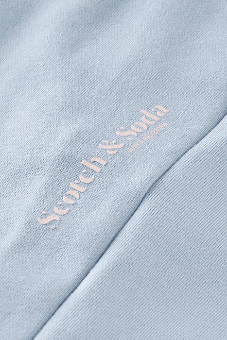 RELAXED-FIT SWEATPANTS IN ORGANIC COTTON CLOUDY BLUE 3