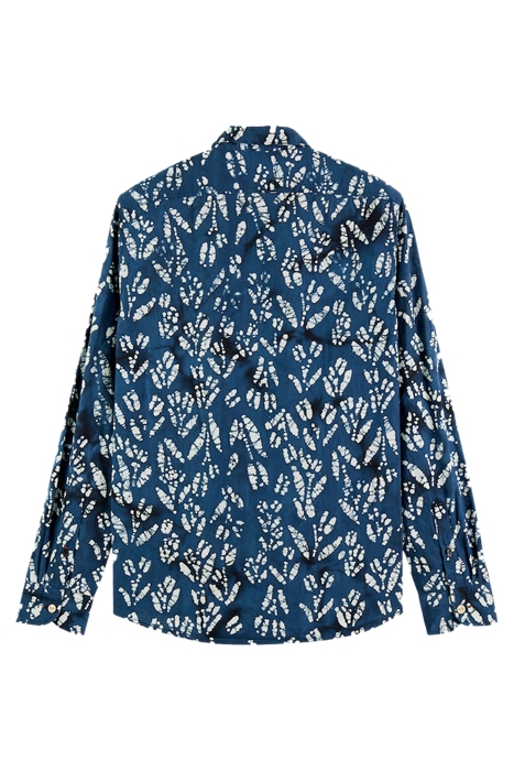 SLIM-FIT ALLOVER PRINTED POPLIN SHIRT COMBO E 7