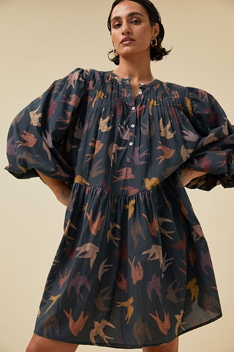 BOWIE BIRD DRESS BIRD PRINT 5