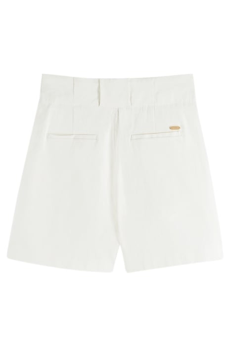HIGH RISE SUMMER SHORTS OFF WHITE 2