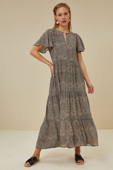 TARA ZAGHORA DRESS ZAGHORA PRINT 1