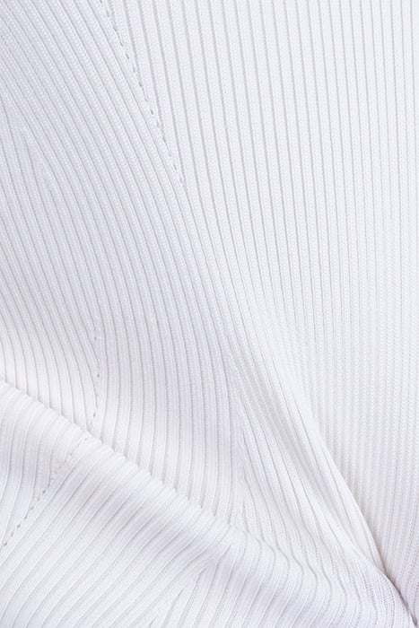 ARETHA RIBBED SWTR T PALE PEARL 3