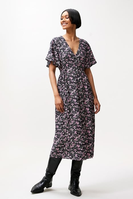 DR ROSE GARDEN MIDI BLACK 1